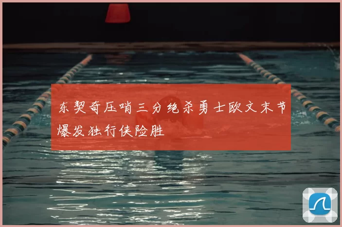 东契奇压哨三分绝杀勇士欧文末节爆发独行侠险胜